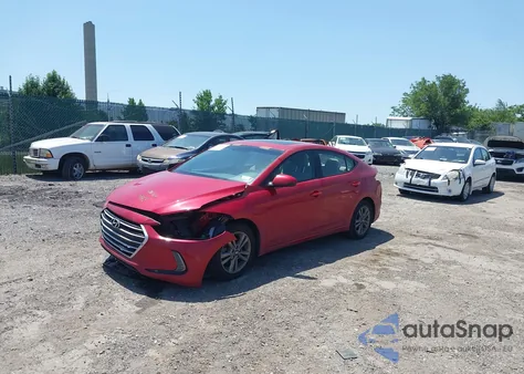 2018 Hyundai Elantra Value Edition from USA, damaged, VIN 5NPD84LFXJH384875